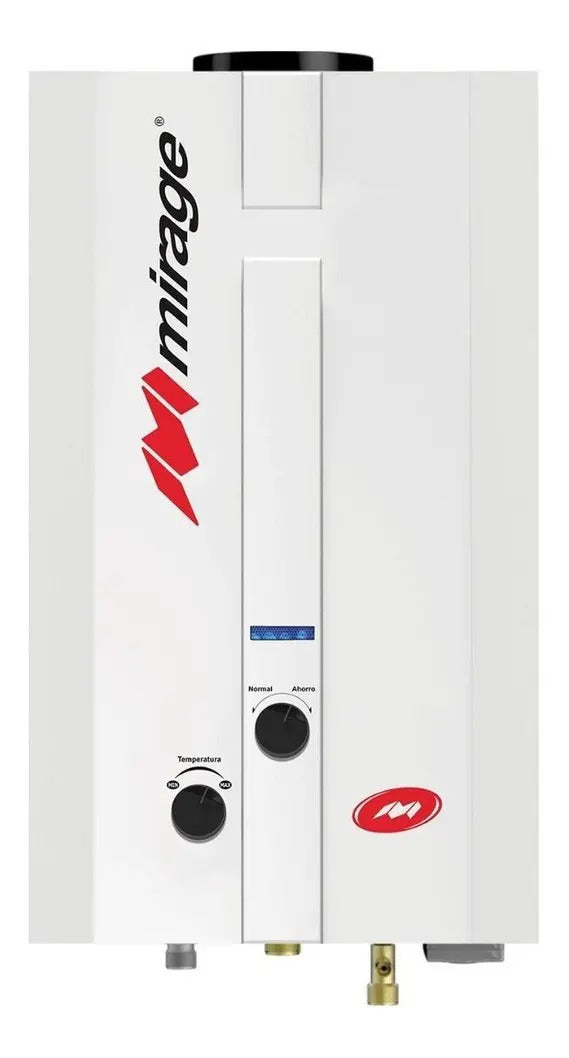 Boiler de Paso Mirage Gas LP Blanco