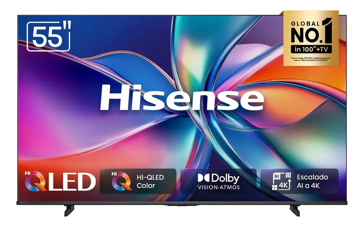Smart TV Hisense 55" QLED 55QD6QV VIDAA