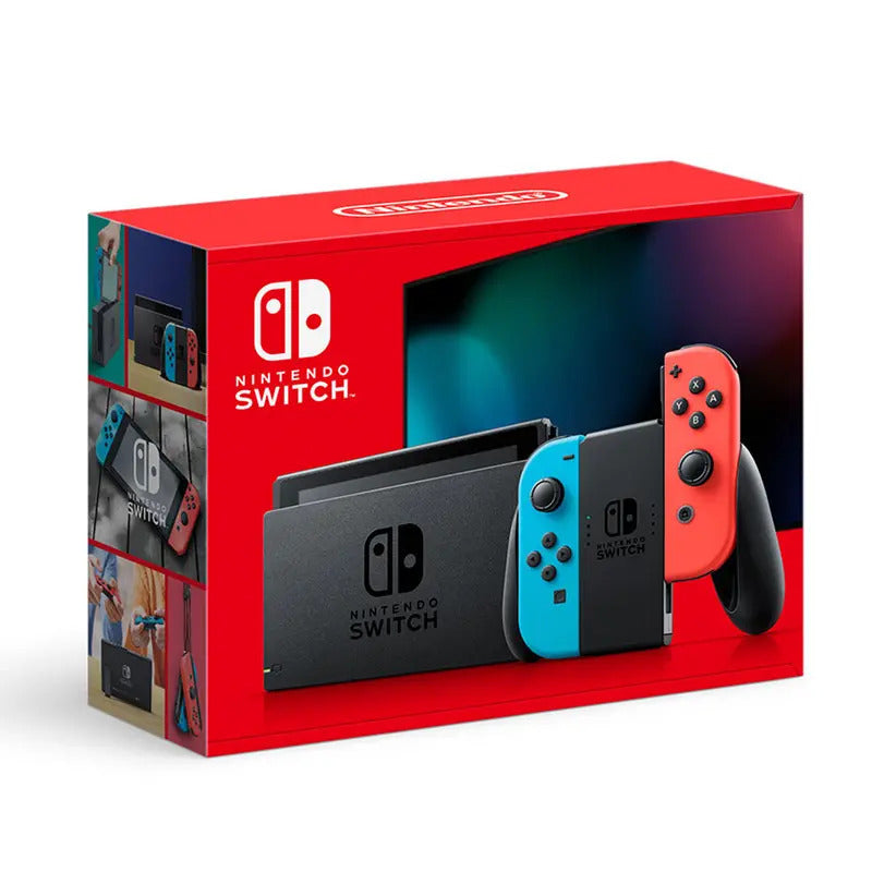 Nintendo Switch Joy-Con Azul Neón y Rojo Neón