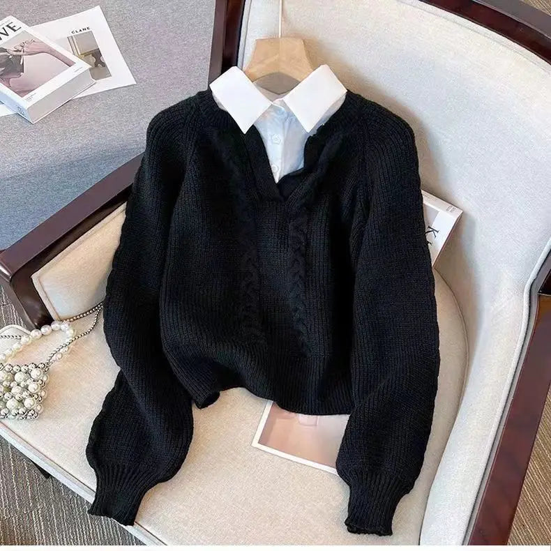 Suéter con diseño Retro