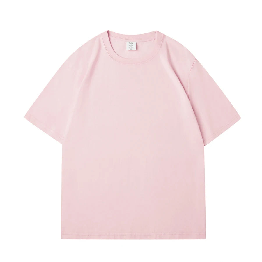 Camiseta de Algodón Liso