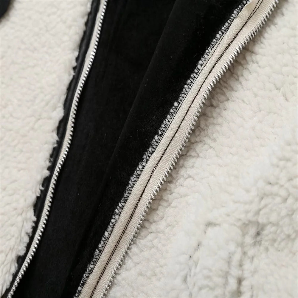 Chaqueta Cálida de Felpa