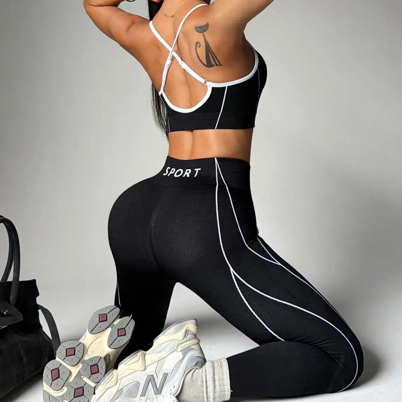 Conjunto de Mallas y Sujetador