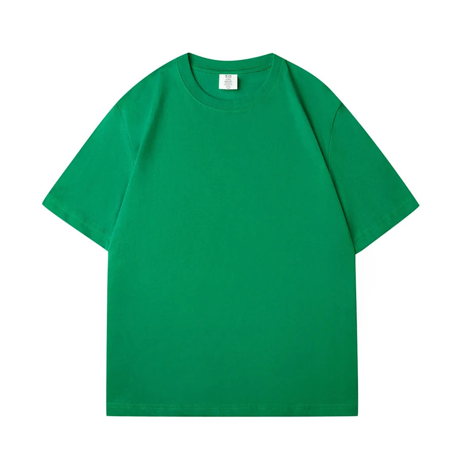 Camiseta de Algodón Liso