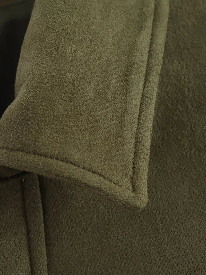 Chaqueta con Textura de gamuza