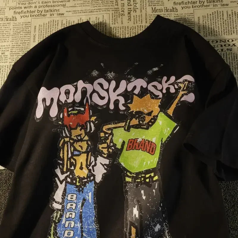Camiseta Y2K Monktskz Brand