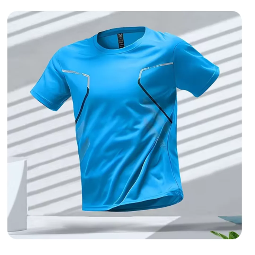 Camiseta deportiva para correr transpirable
