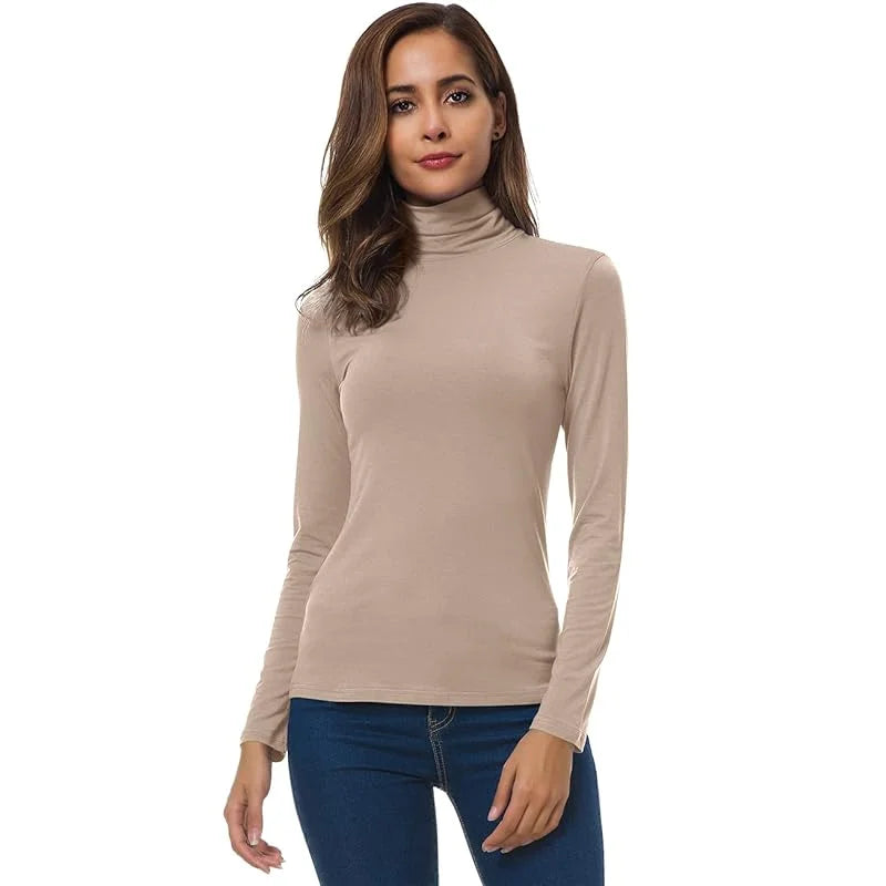 Blusa De Cuello Alto