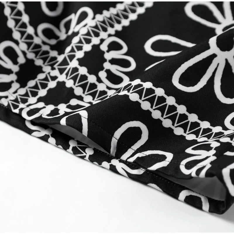 Conjunto de Abrigo y Short con estampado