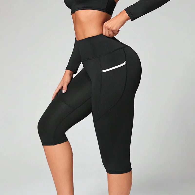 Pantalones de yoga de cintura alta
