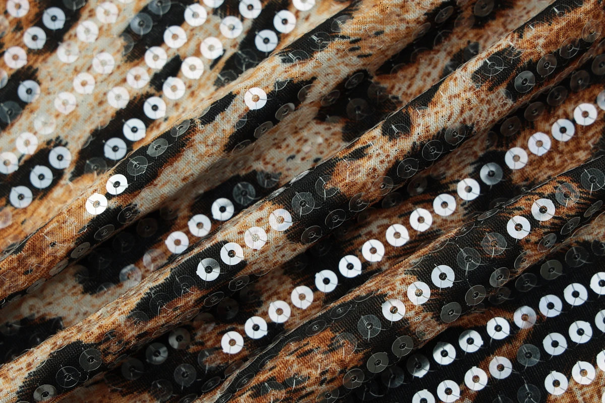 Falda Corta de Lentejuelas