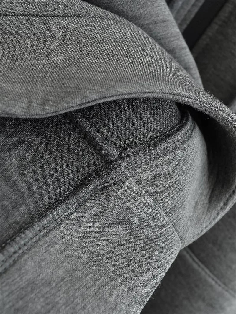 Sudadera con Capucha y Cremallera
