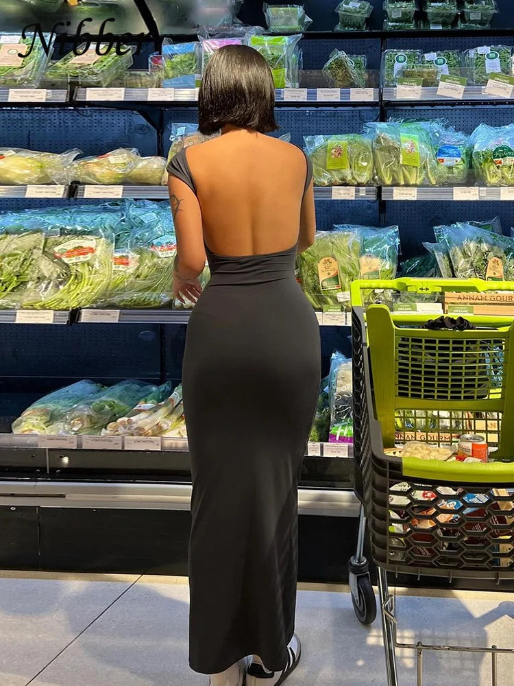 Vestido Largo Elegante Ajustado