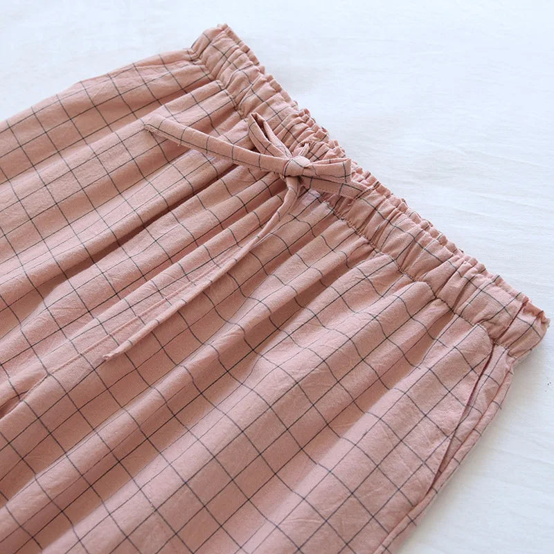 Pantalon de Pijama con Cintura Elástica