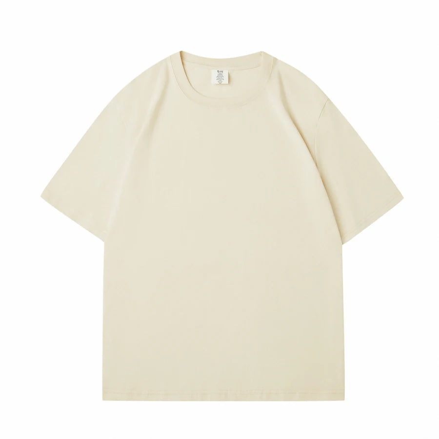 Camiseta de Algodón Liso