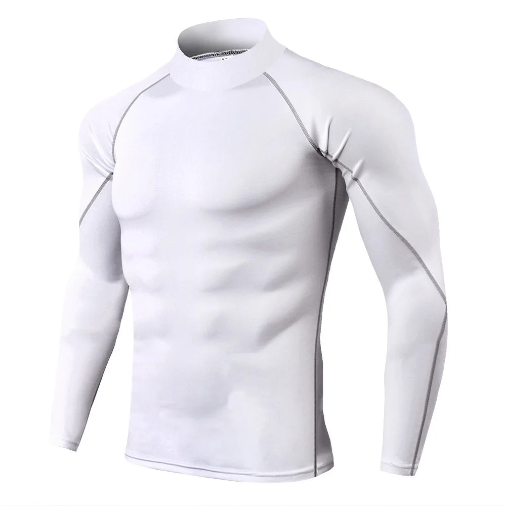Camiseta de compresión de Manga Larga