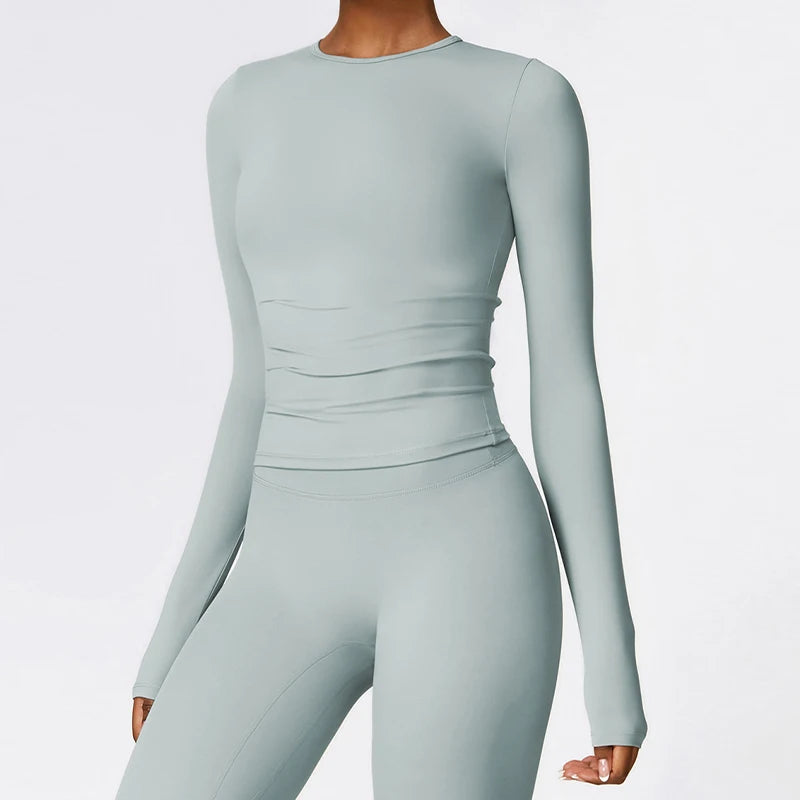 Camisa Deportiva de Manga Larga