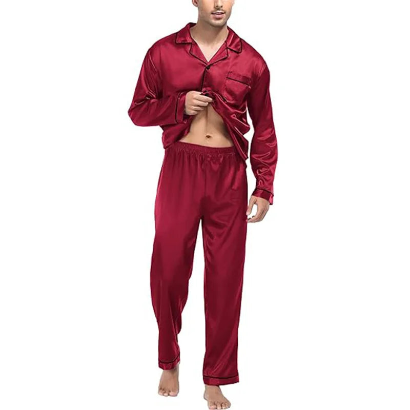 Pijama Lisa de Manga Larga