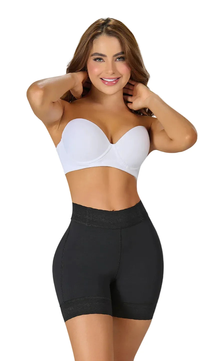 Short faja talle alto levanta glúteos Fajas MyD STA0322 - imagen 4