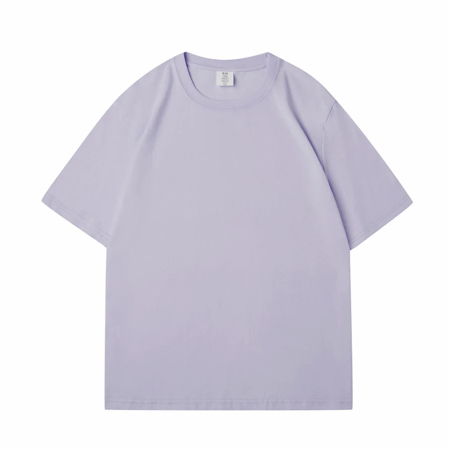 Camiseta de Algodón Liso