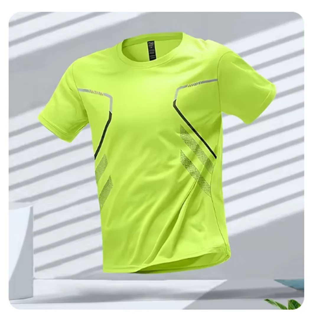 Camiseta deportiva para correr transpirable