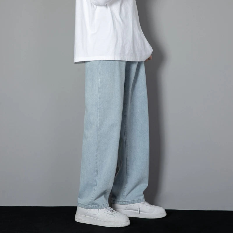 Pantalones de Mezclilla Rectos