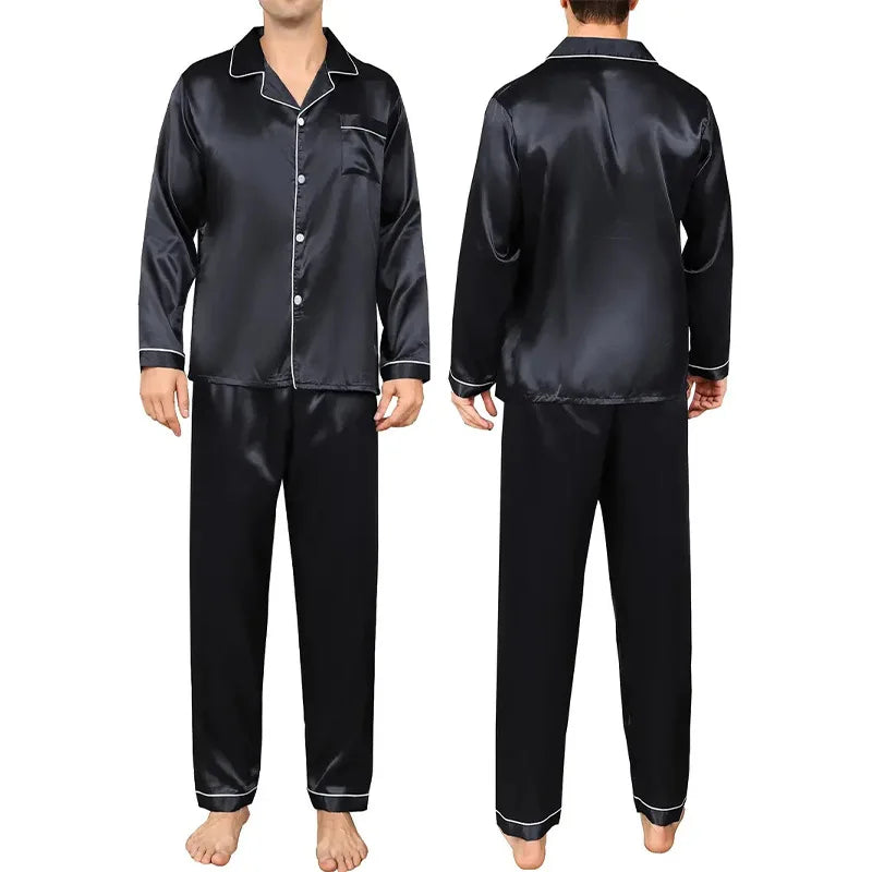 Pijama Lisa de Manga Larga