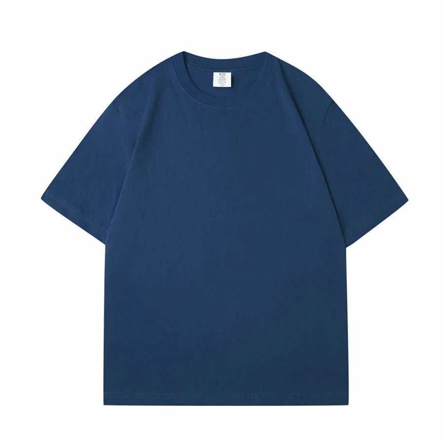 Camiseta de Algodón Liso