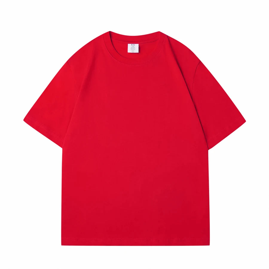 Camiseta de Algodón Liso