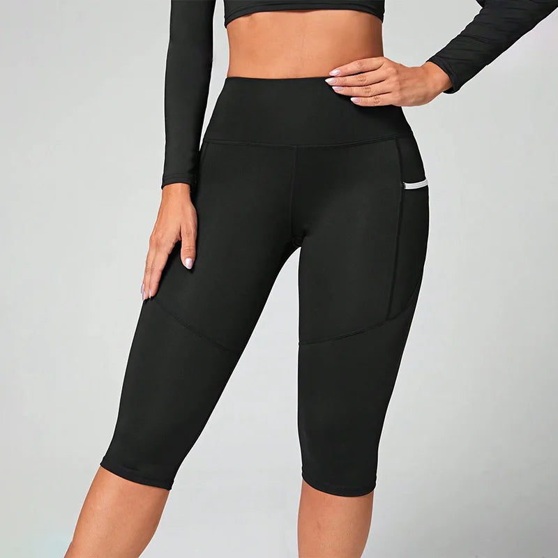 Pantalones de yoga de cintura alta