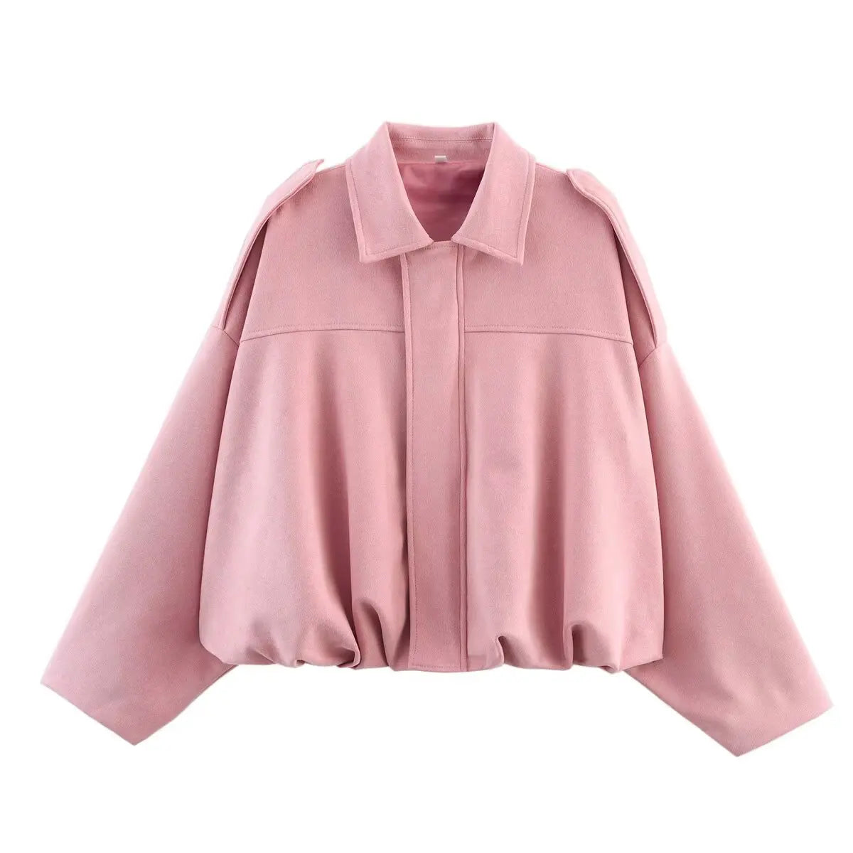 Chaqueta con Textura de gamuza
