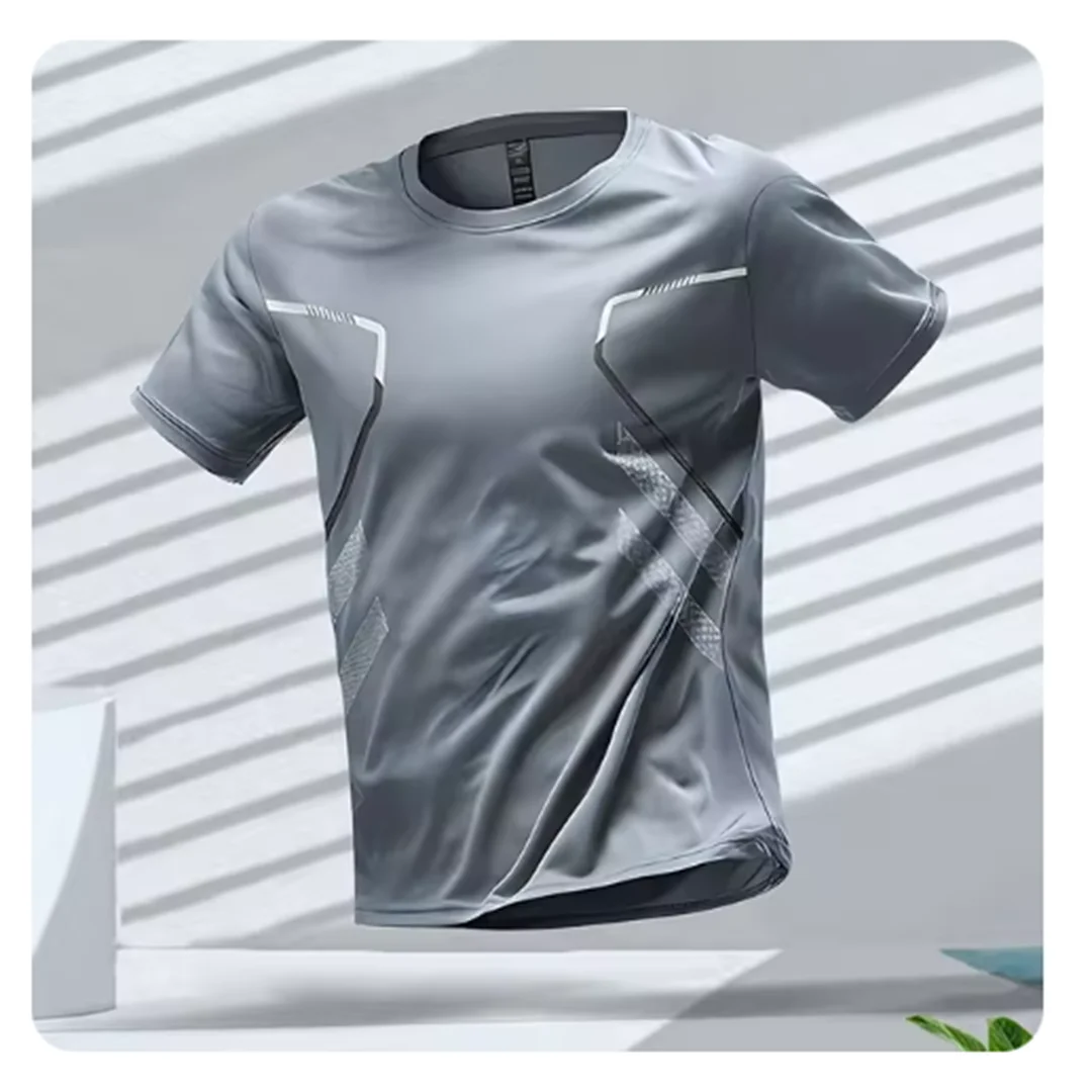 Camiseta deportiva para correr transpirable
