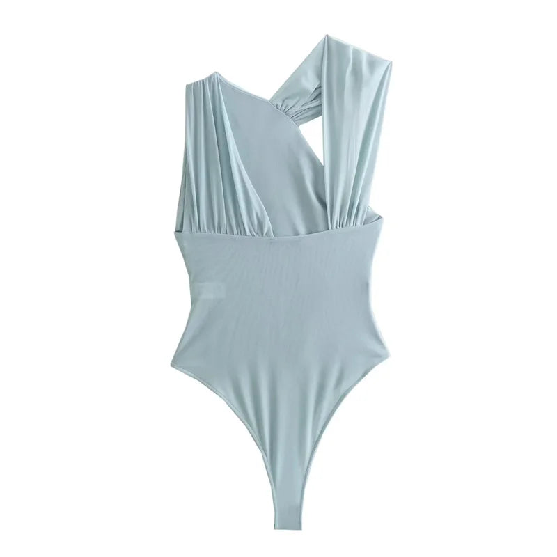 Body sin Mangas de Malla