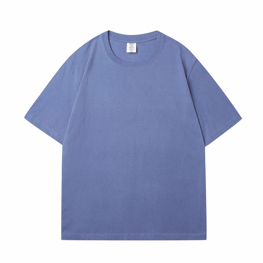Camiseta de Algodón Liso