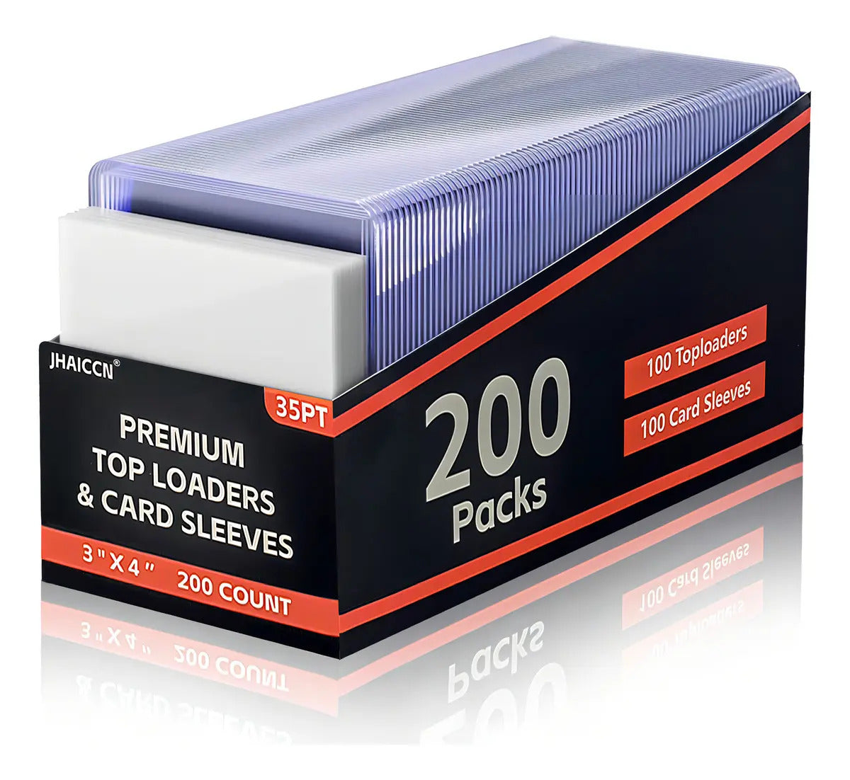 200 Fundas Rígidas para Cartas Coleccionables