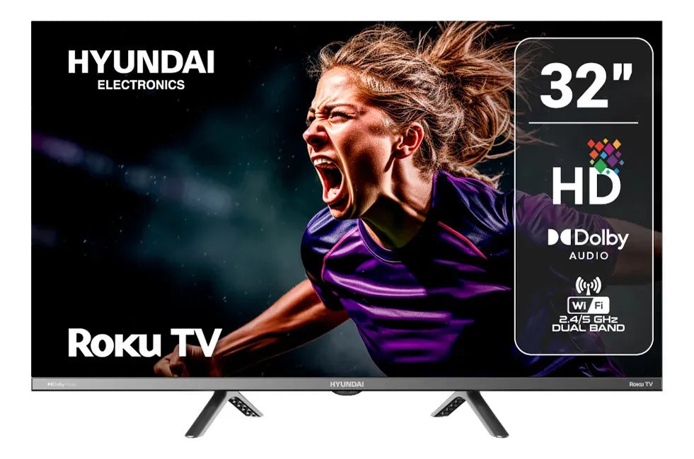 Smart TV Hyundai 32" HD Roku TV
