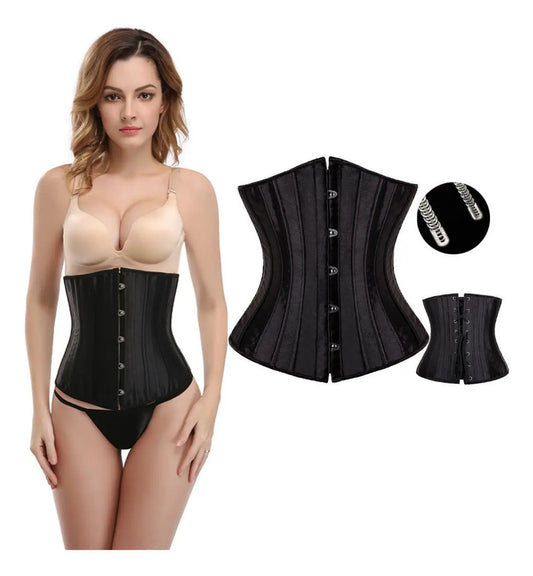 Corset cinturilla con 26 varillas y 5 corchetes