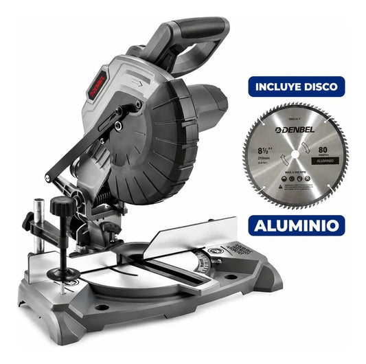 Sierra de Inglete Denbel 1400 W 8 1/4" con Láser