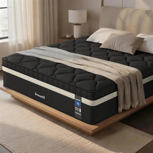 Colchón Matrimonial Híbrido Memory Foam Gel y Resortes