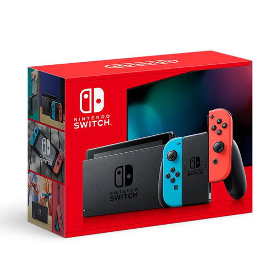 Nintendo Switch Joy-Con Azul Neón y Rojo Neón
