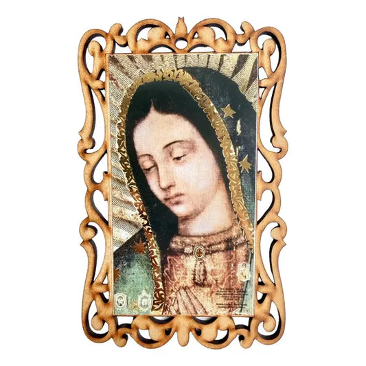 Paquete de 10 retablos de la Virgen de Guadalupe para recuerdos