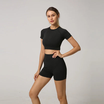 Conjunto de Yoga sin costuras