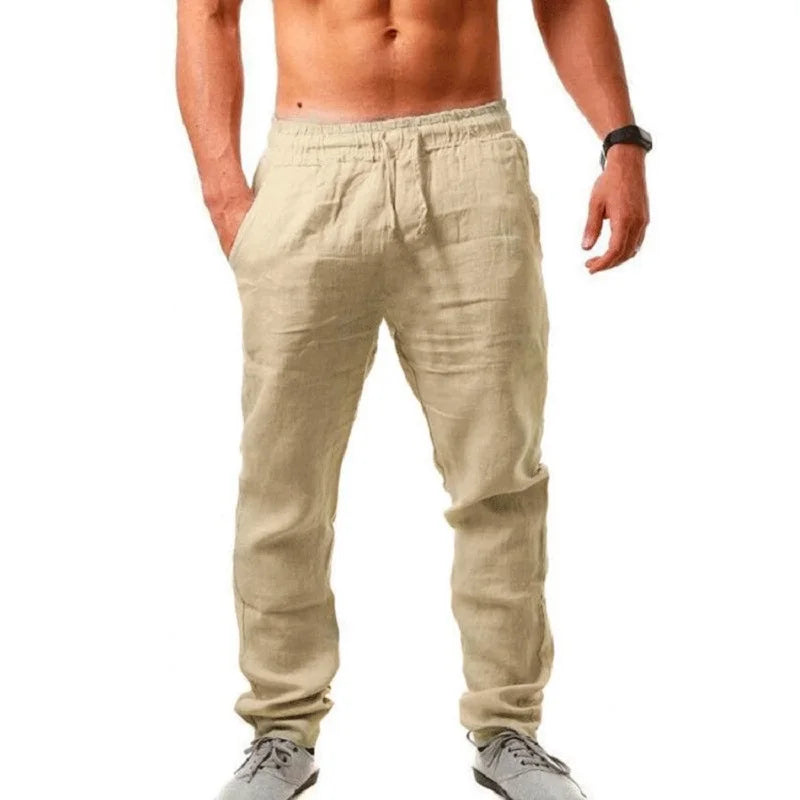 Pantalon de Lino Transpirable