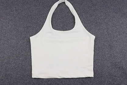 Camiseta sin Mangas con cuello Halter