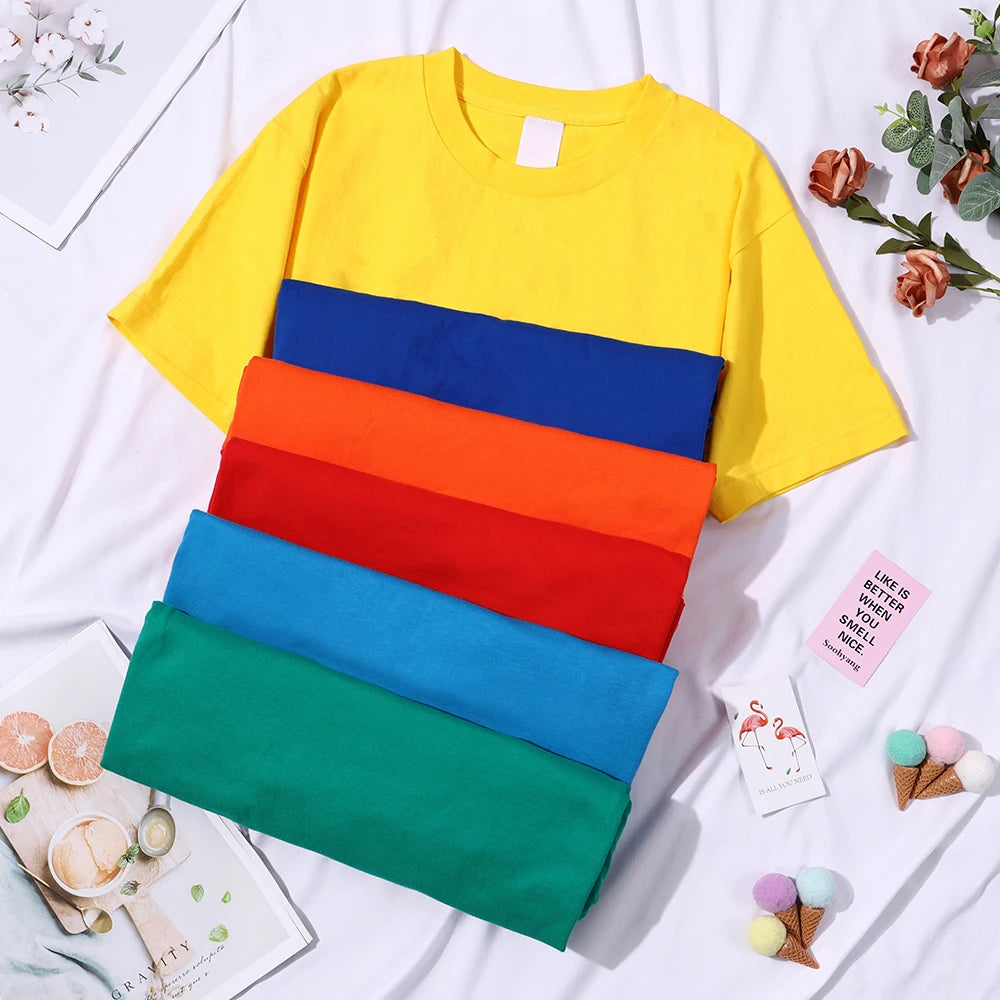 Camisetas con estampado serio de palabras creativas para mujer, camisetas simples S-Xxxl, camisetas cómodas de manga corta transpirables Retro para mujer