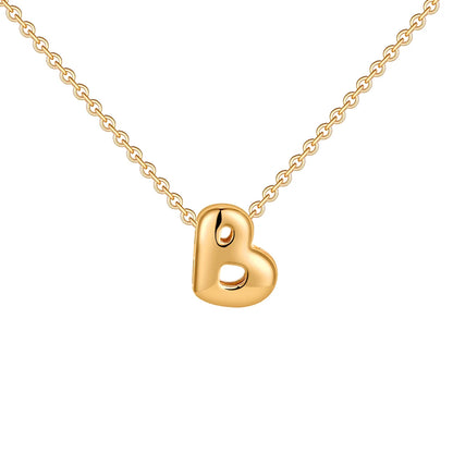 Collar Con Letras De Burbuja