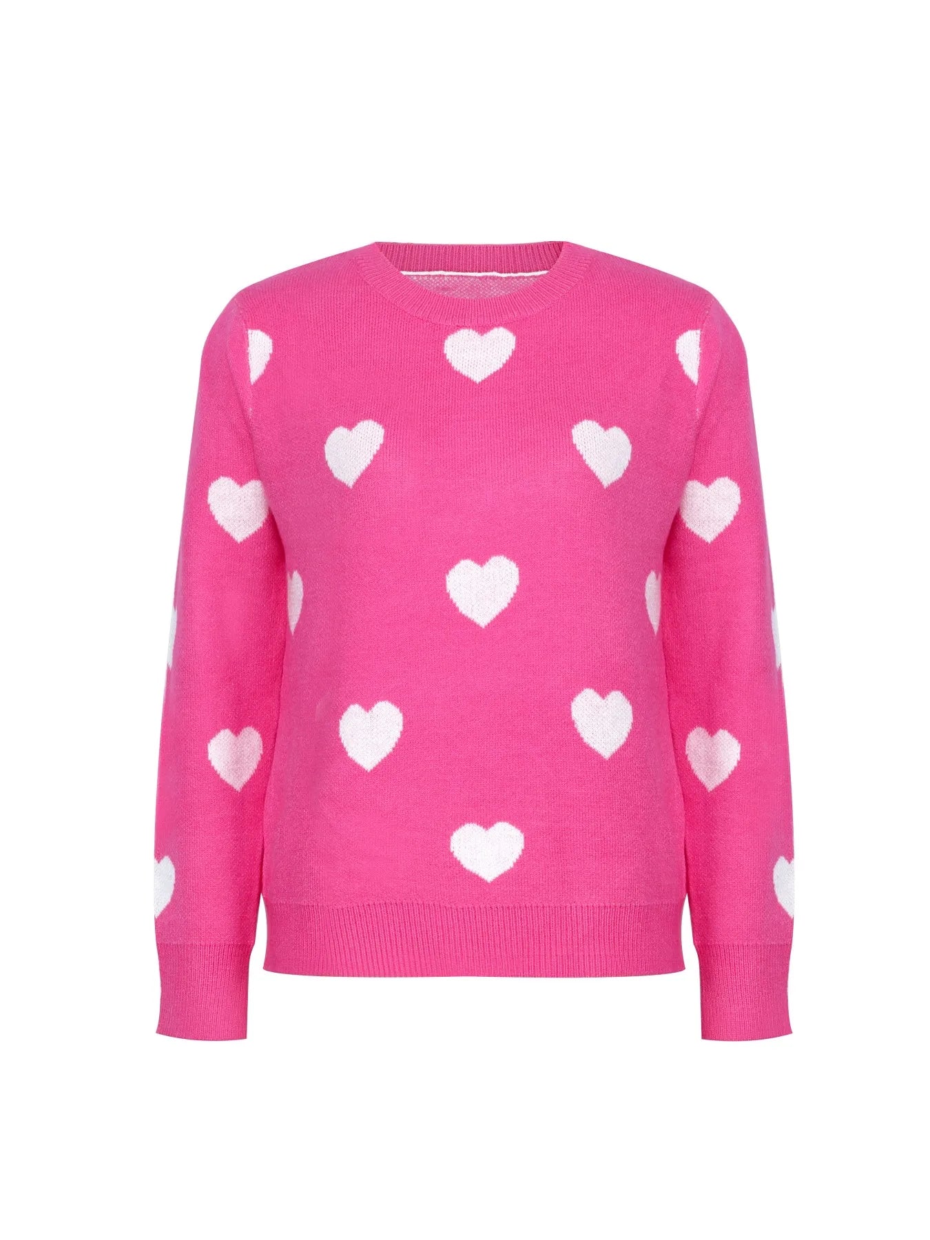 Suéter Con Patrón De Corazón