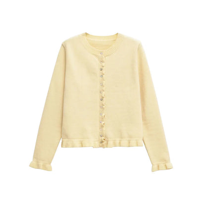 Cárdigan con Volantes