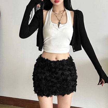 Minifalda con Flores