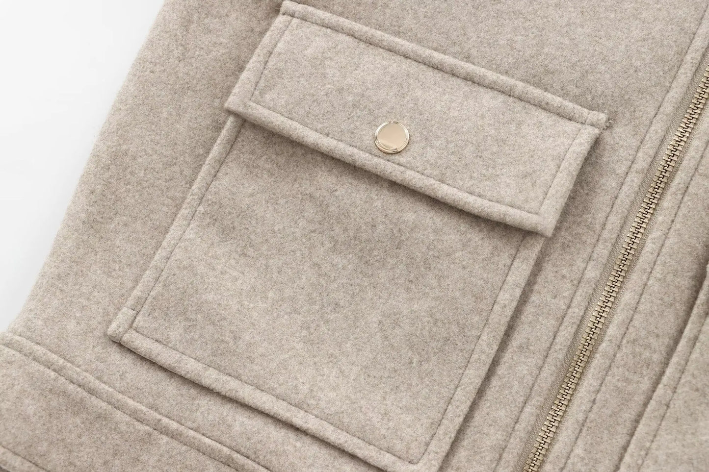 Chaqueta con Cremallera